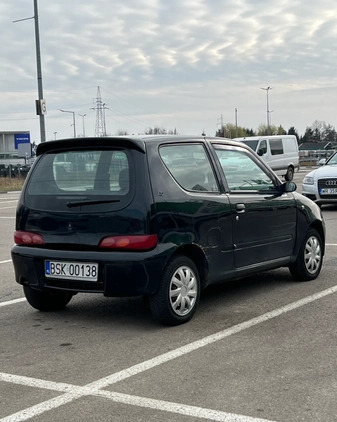 Fiat Seicento cena 1799 przebieg: 206000, rok produkcji 2001 z Warszawa małe 106